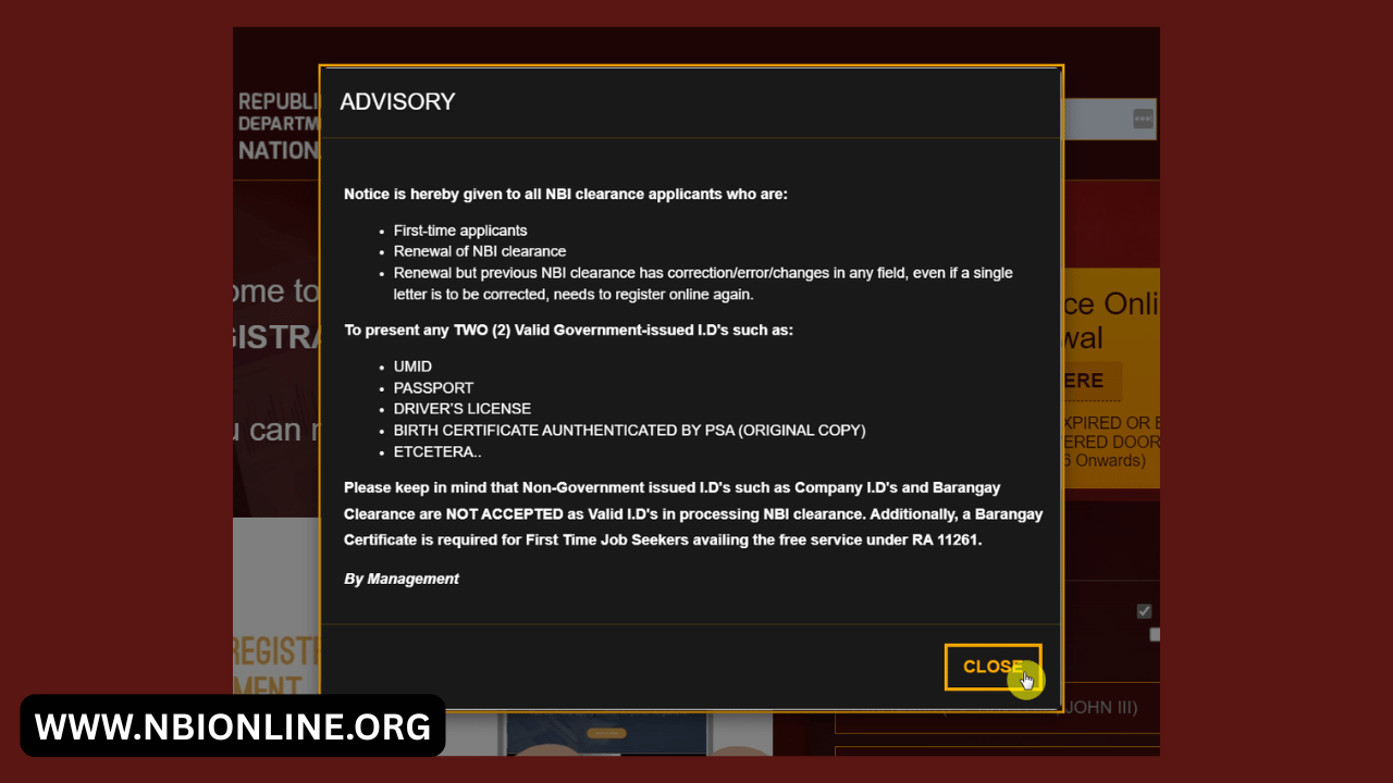 Solving Issues with NBI Clearance