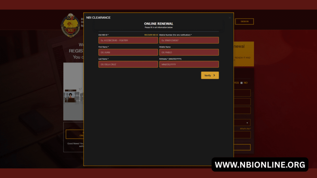 Solving NBI Clearance Renewal Errors