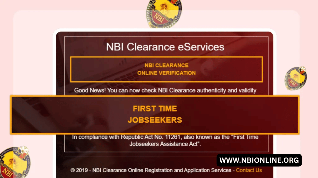 Limitations on NBI First Time Job Seekers