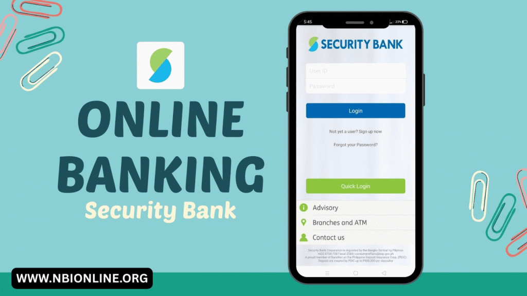 Security Bank Online